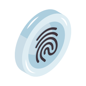 Fingerprint, Thumbprint, Biometric, Dactylogram, Finger Mark icon