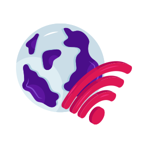 Global Wifi, Global Internet, Worldwide Wifi, Worldwide Internet, Wireless Network icon