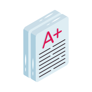 Grade Sheet, A+ Grade, Result Sheet, Exam Result, Marksheet, icon
