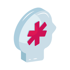 Healthy Mind, Healthy Brain, Human Mind, Human Brain, Mental Health, icon