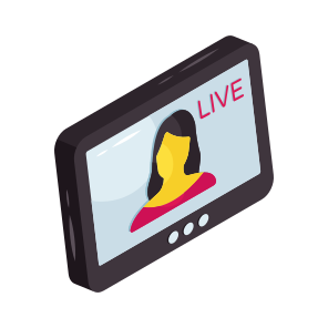 Live Video, Online Video, Mobile Video, Live Streaming, Phone Video icon