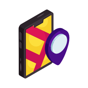 Map, Mobile Location, Direction, Gps, Navigation, icon