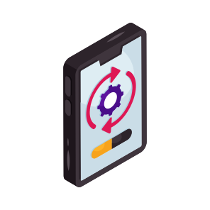 Mobile Update, Mobile Refresh, Phone Update, Phone Refresh, Mobile Sync icon