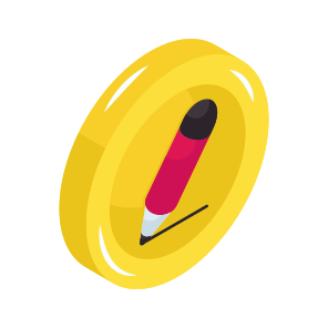 Pencil, Writing Tool, Stationery, Edit Tool, Office Supplies icon