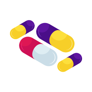 Pills, Tablets, Capsules, Lozenge, Medicine icon