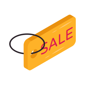 Sale Tag, Price Tag, Sale Label, Sale Card, Commerce icon