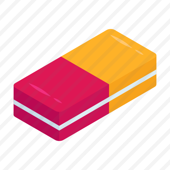 School Supplies,eraser, Rubber, Stationery, Delete preview