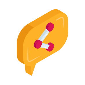 Share Chat, Message, Communication, Conversation, Text icon