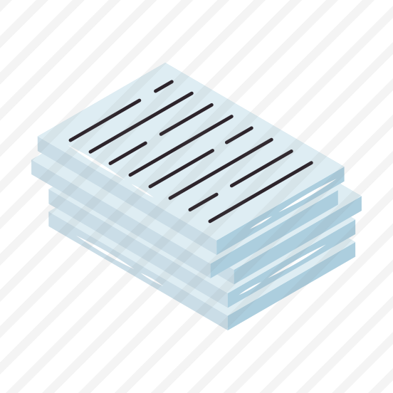 Stacked Paper, Document, Doc, Archive, Data, preview