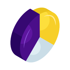 Statistics, Pie Chart, Pie Graph, Online Data Analytics, Infographic, icon