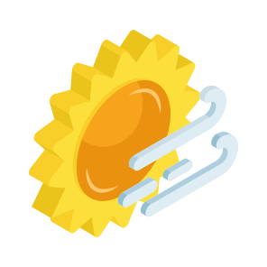 Sun, Sunlight, Sunbeam, Sun Rays, Daylight icon