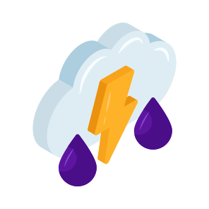 Thunderstorm, Cloud Storm, Weather, Forecast, Meteorology icon