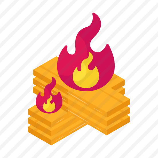 Wood Planks Burning, Pile Of Wood, Plywood, Wood Stack, Timber preview