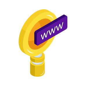 Www, World Wide Web, Research, Search Browser, Search Network icon