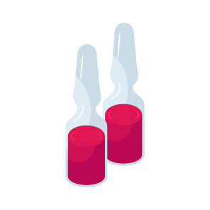 Ampoule, Vaccine Bottle, Liquid Medicine, Vial, Phial icon