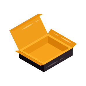 Carton, Package, Parcel, Open Box, Logistic Delivery icon