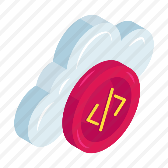 Cloud Coding, Cloud Programming, Software Development, Html Coding, Cloud Technology preview