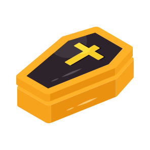 Coffin, Casket, Death Box, Christian Box, Entomb icon
