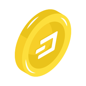 Crypto,dash Coin, Dash Currency,, Cryptocurrency, Digital Currency icon