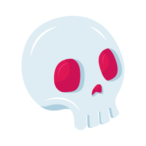 Danger, Skull, Death, Skeleton, Spooky icon