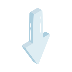 Download, Data Storage, Arrowhead, Downward Arrow, Directional Arrow icon