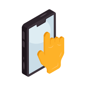Finger Tap, Touch Screen, Finger Touch, Interaction, Hand Gesture icon