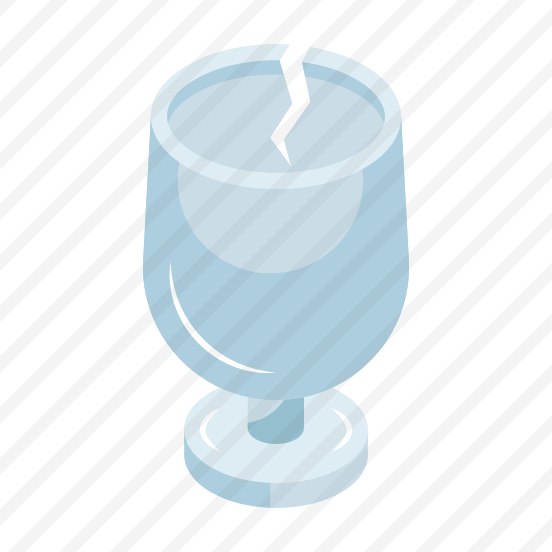 Fragile Glass, Broken Glass, Crack Glass, Glassware, Brittle Glass preview