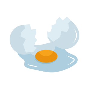 Fried Egg, Egg, Edible, Breakfast, Healthy Diet icon