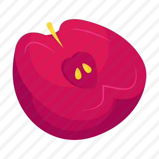 Half Apple, Fruit, Edible, Nutritious Diet, Healthy Diet, preview