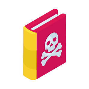 Halloween Book, Booklet, Handbook, Guidebook, Textbook icon