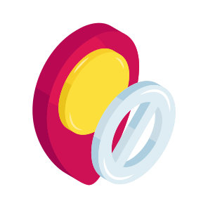 No Location, Location Ban, Location Forbidden, Stop Location, Location Prohibition icon