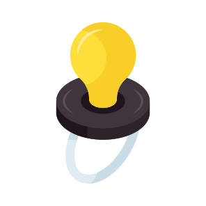 Pacifier, Teether, Soother, Baby Dummy, Binky icon