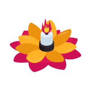 Paraffin, Chandelier, Candle, Candlestick, Burning Candle icon