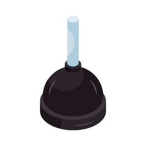 Plunger, Construction Tool, Construction Equipment, Construction Instrument, Masonry Tool icon