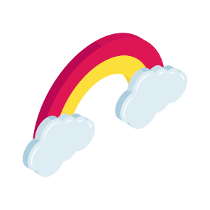 Rainbow, Color Spectrum, Fantasy, Natural Phenomena, Meteorology icon