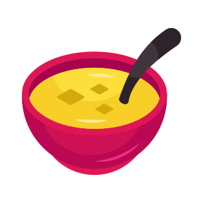 Soup Bowl, Tomato Soup, Edible, Meal, Healthy Diet icon