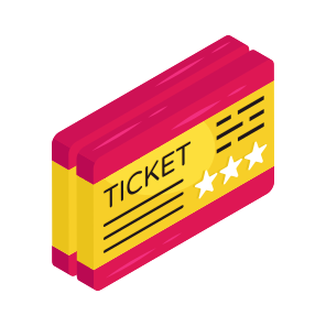 Ticket, Raffle, Voucher, Permit Pass, Travel Pass, icon