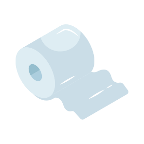 Tissue Roll, Hygiene, Cleaning Paper, Tissue Papers, Napkins icon