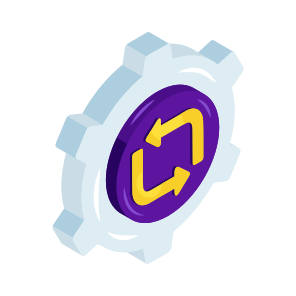 Update Setting, Update Configuration, Update Development, Update Management, Update Config, icon