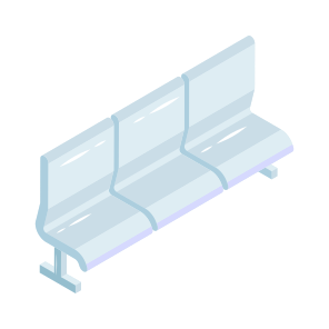 Waiting Area, Chairs, Waiting Lounge, Sitting Area, Waiting Room icon