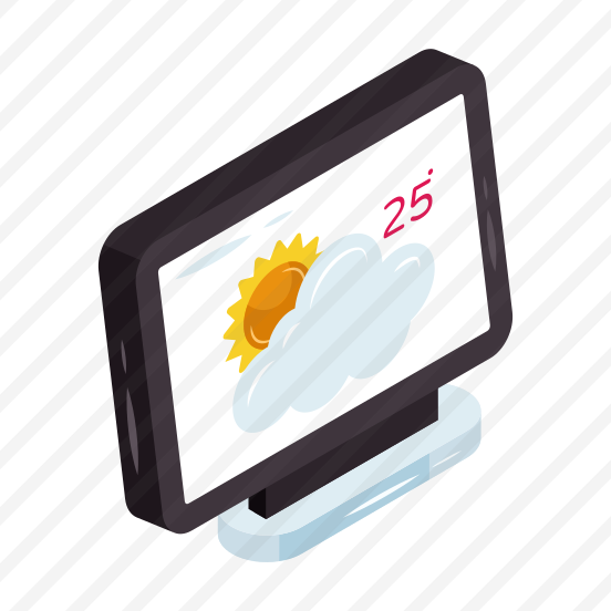 Weather App, Online Forecast, Online Overcast, Meteorology, Online Weather Forecast preview