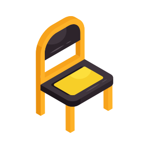 Wooden Chair, Seat, Sitting, Arm Chair, Furniture icon