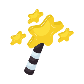 Magic Wand, Magic Stick, Magic Rod, Brightness Tool, Brightness Equipment icon
