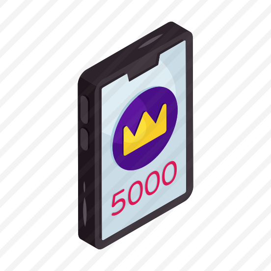 Mobile Casino Token, Game Chip, Poker Chip, Gambling, Casino Chip, preview
