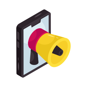 Mobile Marketing, Mobile Publicity, Mobile Campaign, Online Marketing, Digital Marketing icon