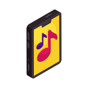 Mobile Music, Online Music, Audio Music, Mobile Song, Online Song, icon