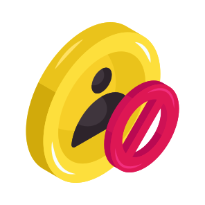 No Profile, No Account, Profile Ban, Account Ban, Profile Forbidden , icon