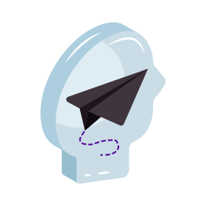 Paper Plane, Folded Paper, Send Message, Send Mail, Plane icon