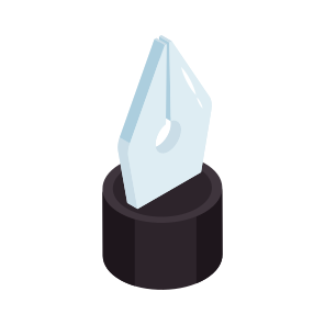 Pen Nib, Pen Tip, Stationery, Writing Tool, School Supplies icon