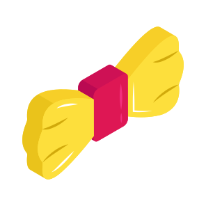 Ribbon Bow, Bowtie, Decorative Bow, Gift Bow, Bow, icon